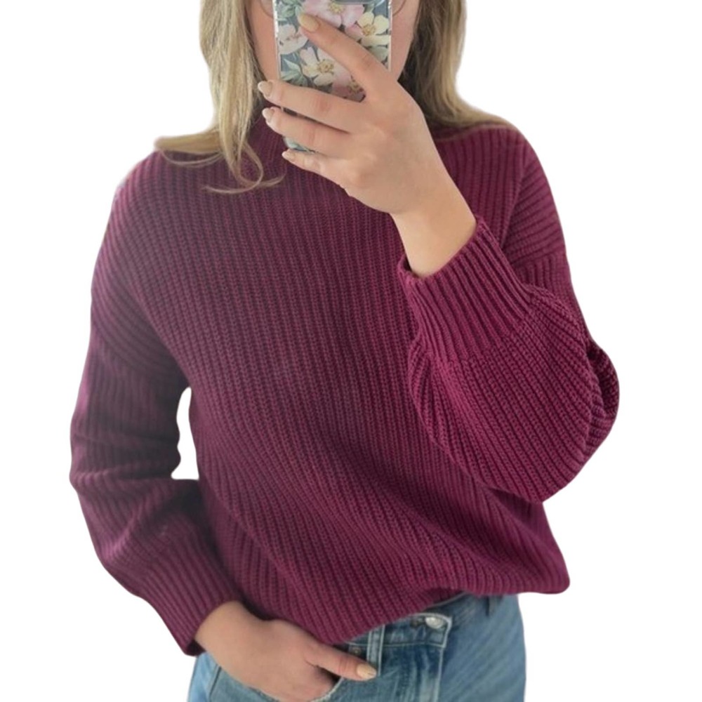 NWT CUPCAKES & CASHMERE MOCKNECK SWEATER SIZE SMALL